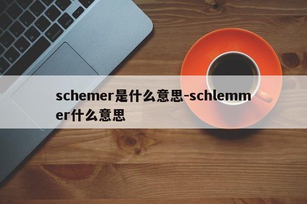 schemer是什么意思-schlemmer什么意思
